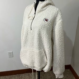 Kansas City Chiefs half-zip pullover